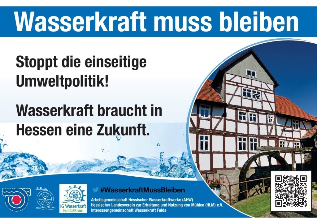 [Wasserkraft muss bleiben]